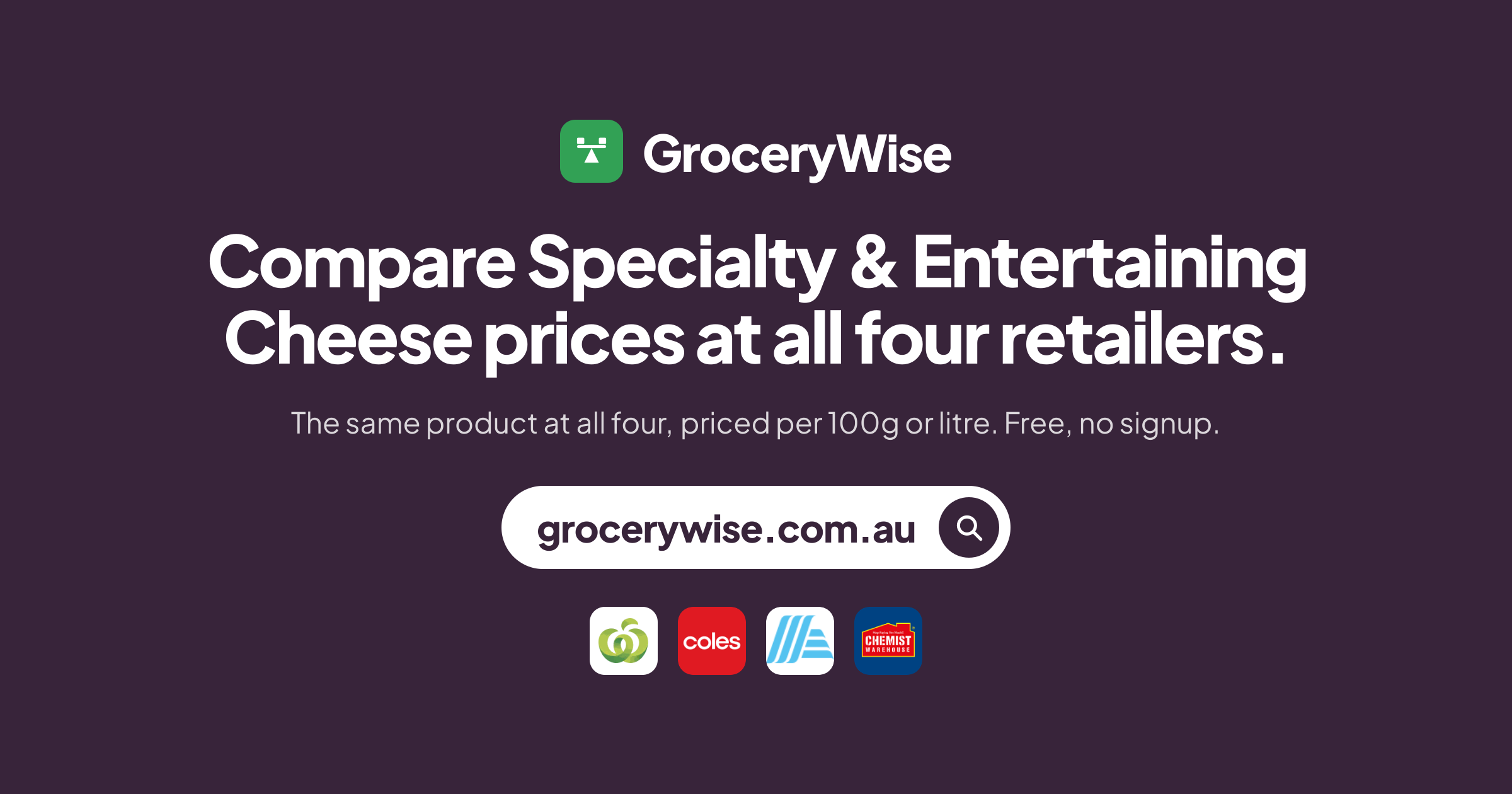 Cheapest Specialty & Entertaining Cheese: Compare Prices | GroceryWise