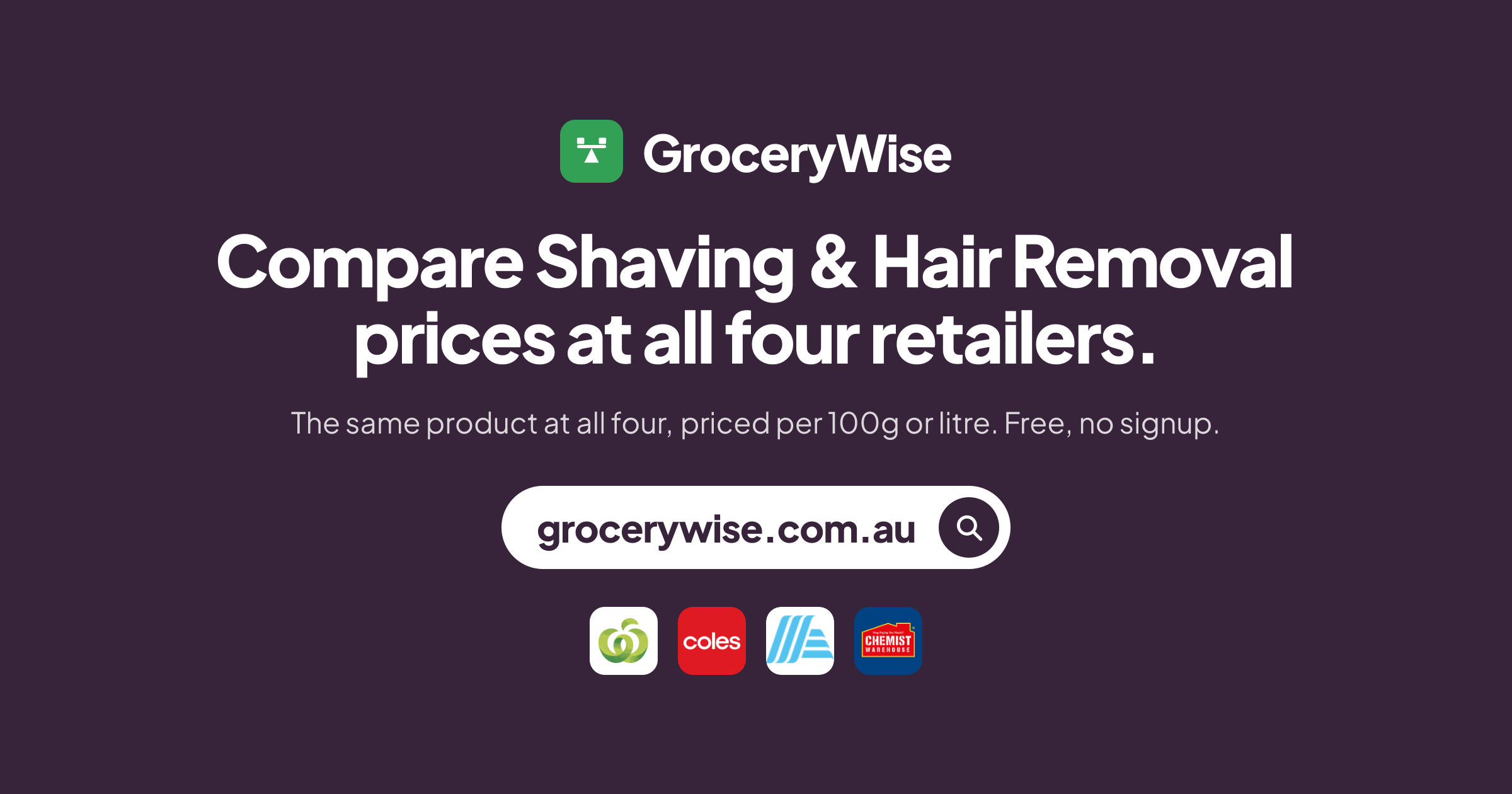 Cheapest Shaving & Hair Removal: Compare Supermarket Prices | GroceryWise