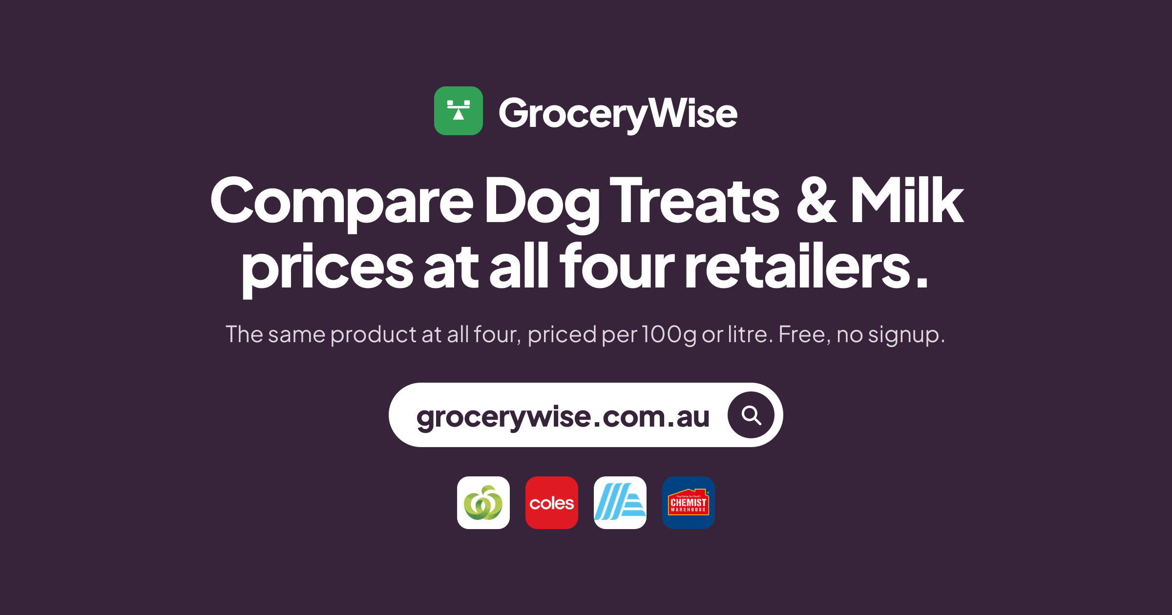Cheapest Dog Treats & Milk: Compare Supermarket Prices | GroceryWise